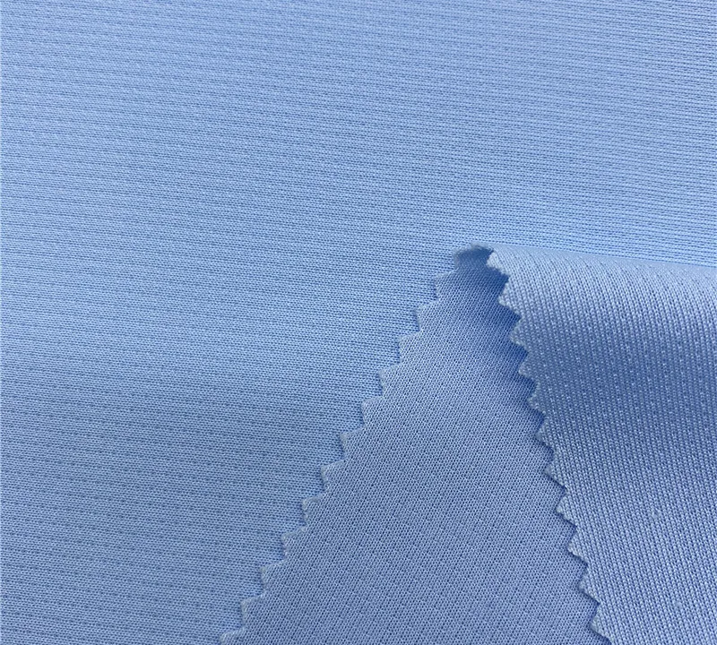 Polyester interlock pin dot hole mesh fabric for sportswear gallery 3
