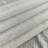 Polyester Lightweight Breathable Football Mesh Fabric for Activewear gallery 3