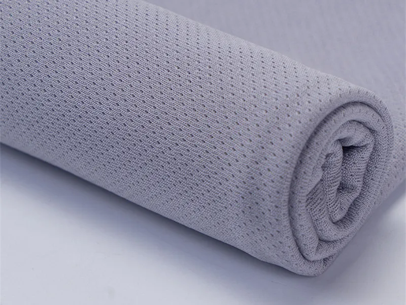 Polyester micro mesh moisture wicking fabric for sports shirts gallery 2