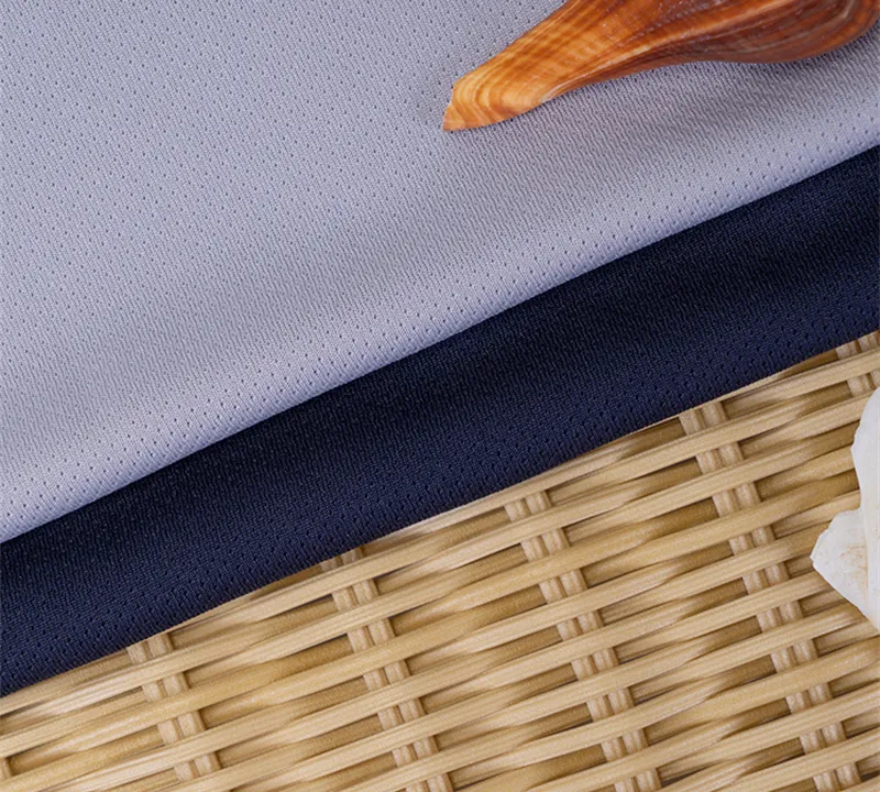 Polyester micro mesh moisture wicking fabric for sports shirts gallery 3