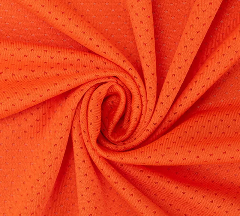 Polyester Spandex Stretch Butterfly Mesh Jacquard Fabric