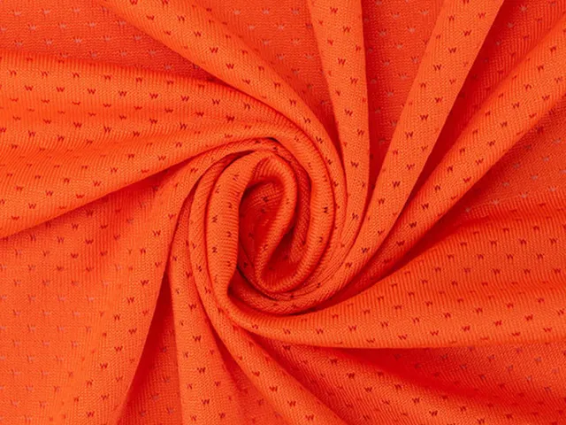 Polyester Spandex Stretch Butterfly Mesh Jacquard Fabric | Changle Textile
