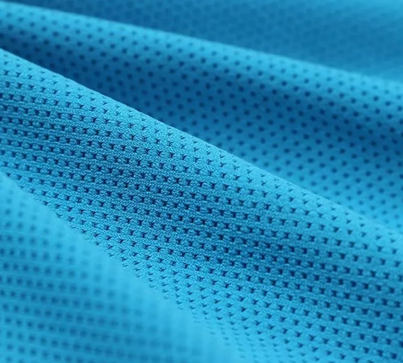Polyester Spandex Waffle Jacquard Mesh Stretch Fabric gallery 4