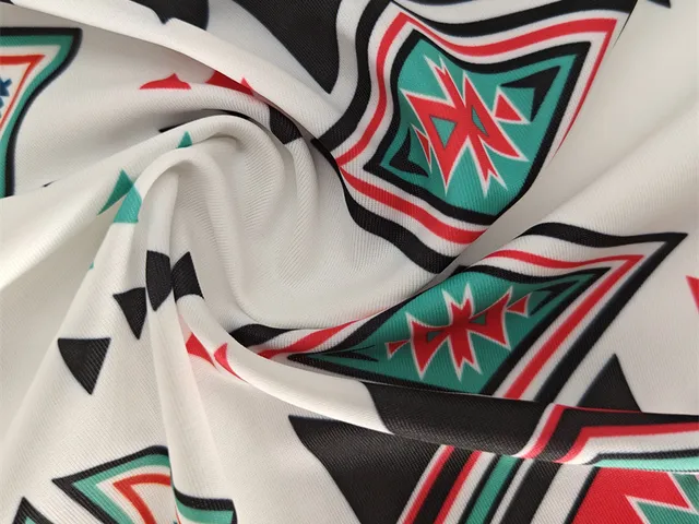 Repreve recycled polyester elastane Lycra printed swimwear fabric | Changle Textile