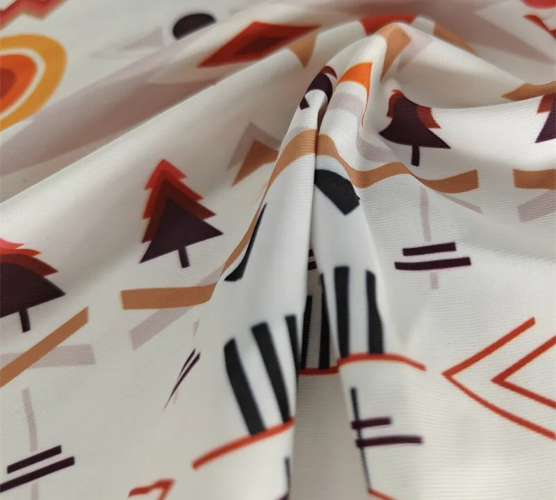 UV protection Lycra printed swimwear fabric gallery 2