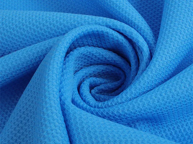 Athletic Moisture-Wicking Polyester Mesh Fabric for Sport Tops | Changle Textile