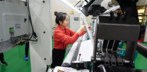 Fujian textile weaving skills competition at Changle Tianyang