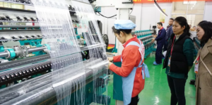 Fujian textile weaving skills competition at Changle Tianyang