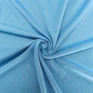 100% polyester pin dot hole mesh fabric for sports wear