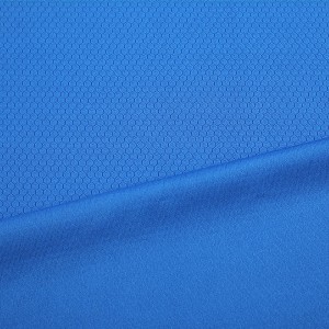 100% Polyester breathable football mesh fabric for sportswear