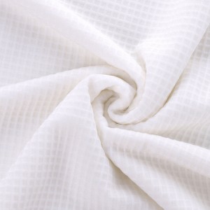 Nylon spandex waffle knit stretch fabric 2 Nylon spandex waffle knit stretch fabric