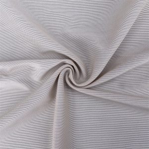High compression semi dull nylon spandex power mesh fabric