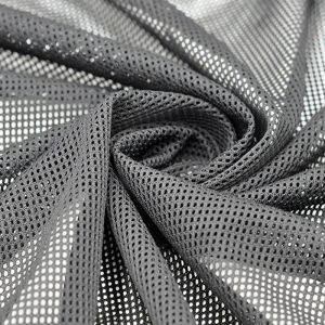 DTY polyester perforated mesh fabric