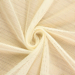 DTY polyester mesh lining fabric with diamond meshes 2 DTY polyester mesh lining fabric with diamond meshes