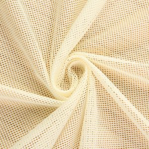 DTY polyester mesh lining fabric with diamond meshes