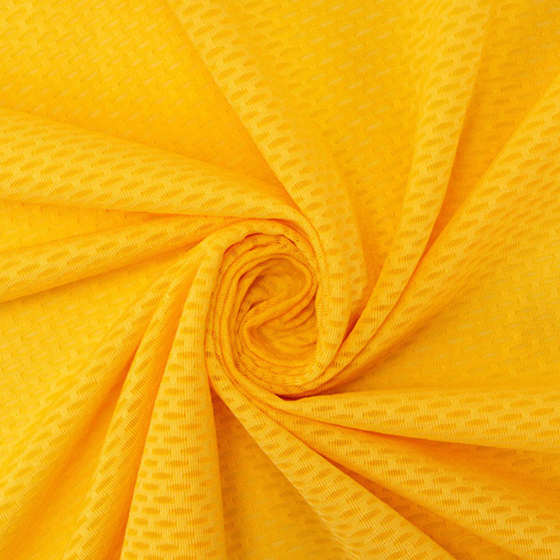 Polyester spandex perforated fish eye mesh fabric 1 Polyester spandex perforated fish eye mesh fabric
