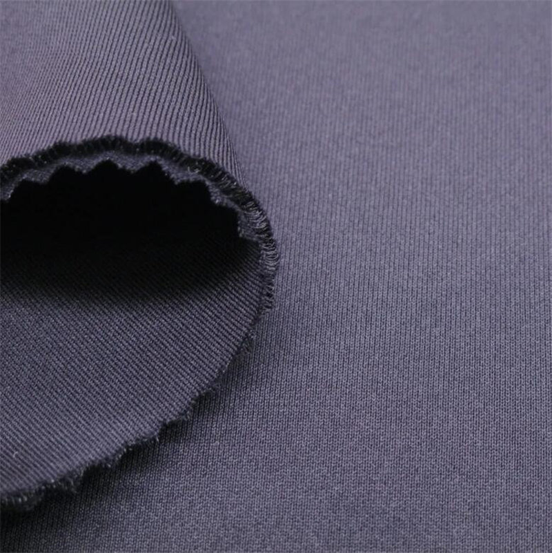 Polyester spandex thicker interlock knit spacer fabric 1 Polyester spandex thicker interlock knit spacer fabric