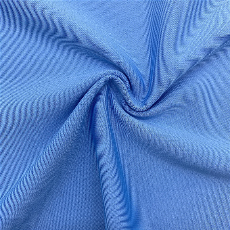 Polyester spandex stretch one side brushed interlock fabric 1 Polyester spandex stretch one side brushed interlock fabric