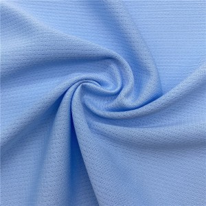 Polyester interlock pin dot hole mesh fabric for sportswear 3 Polyester interlock pin dot hole mesh fabric for sportswear