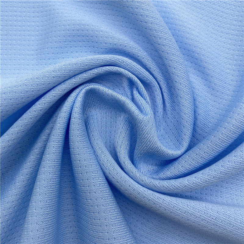 Polyester interlock pin dot hole mesh fabric for sportswear 1 Polyester interlock pin dot hole mesh fabric for sportswear