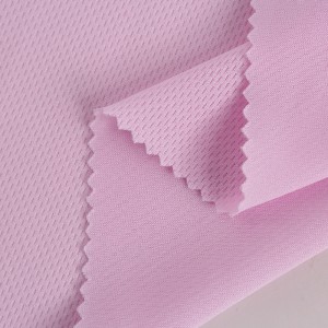 100% Polyester bird eye mesh fabric for sportswear