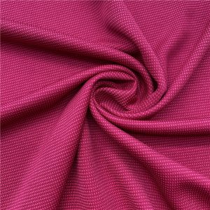 100% Polyester heather/melange fabric for T-shirt
