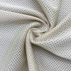 100% Polyester white micro mesh fabric for sports wear 7 100% Polyester white micro mesh fabric for sports wear