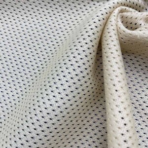 100% Polyester white micro mesh fabric for sports wear 3 100% Polyester white micro mesh fabric for sports wear