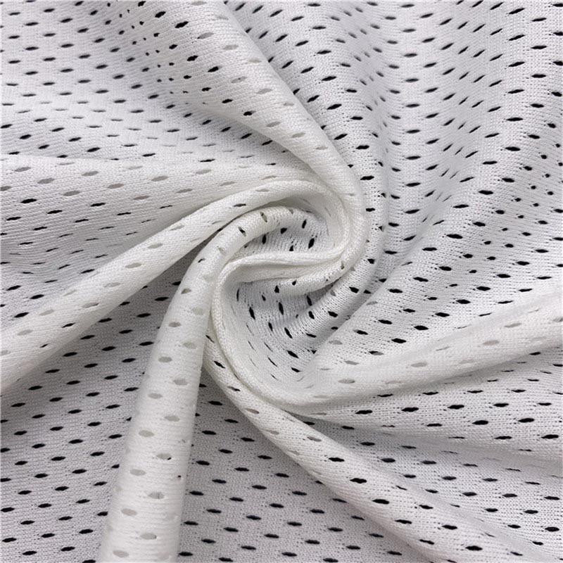 Breathable warp knitting 100% polyester 75D mesh fabric for sportswear 1 Breathable warp knitting 100% polyester 75D mesh fabric for sportswear