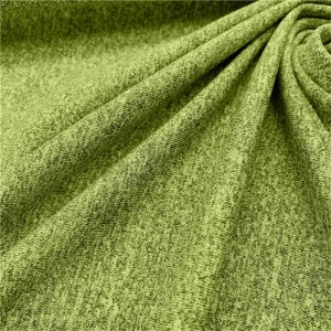 Fashionable melange polyester spandex stretch jersey fabric for sports top 3 Fashionable melange polyester spandex stretch jersey fabric for sports top