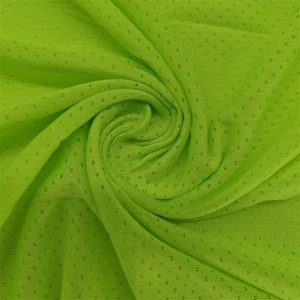 100% Polyester butterfly jacquard mesh fabric for sports wear