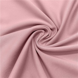 Super soft single brushed polyester spandex interlock fabric for garments 2 Super soft single brushed polyester spandex interlock fabric for garments