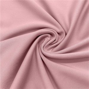 Super soft single brushed polyester spandex interlock fabric for garments