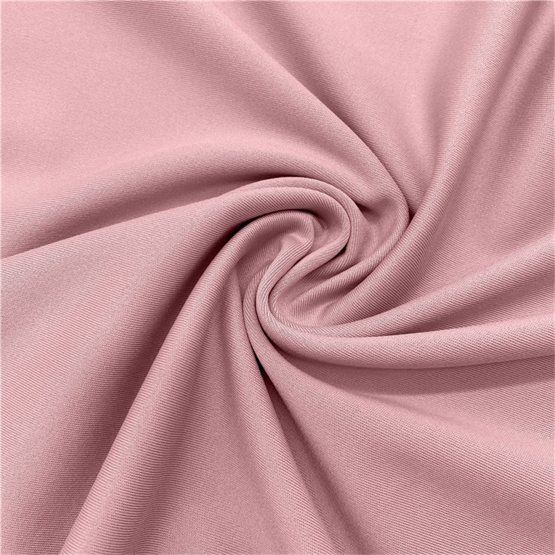 Super soft single brushed polyester spandex interlock fabric for garments 1 Super soft single brushed polyester spandex interlock fabric for garments