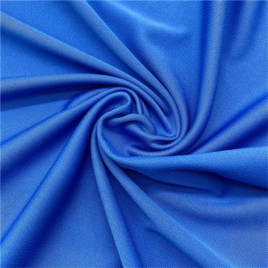 100% Polyester interlock double knit fabric for sportswear 2 100% Polyester interlock double knit fabric for sportswear