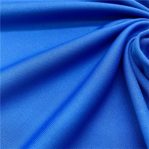 100% Polyester interlock double knit fabric for sportswear 3 100% Polyester interlock double knit fabric for sportswear