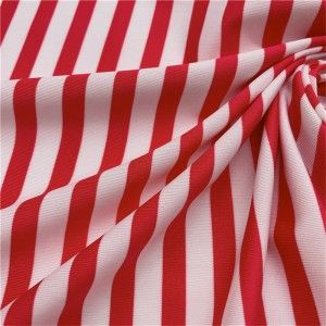New design stripe cationic stretch jersey fabric for sportswear 3 New design stripe cationic stretch jersey fabric for sportswear