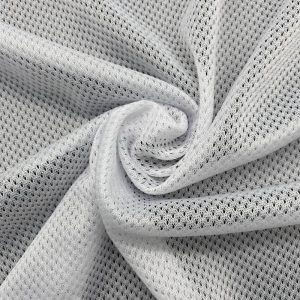 Polyester micro mesh knit fabric for sportswear mesh lining fabric