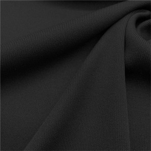 Heavy weight 1*1 polyester ribbed knit fabric for cuffs 3 Heavy weight 1*1 polyester ribbed knit fabric for cuffs