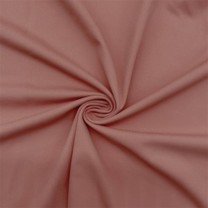 75% Nylon 25% spandex peach skin interlock fabric for sport leggings