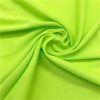 Factory price 100% polyester interlock knit fabric with mechanical stretch