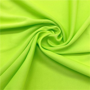 Factory price 100% polyester interlock knit fabric with mechanical stretch 2 Factory price 100% polyester interlock knit fabric with mechanical stretch