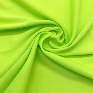 Factory price 100% polyester interlock knit fabric with mechanical stretch