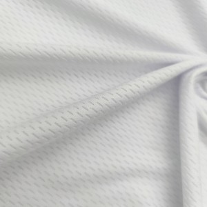 Polyester spandex high stretch jacquard knit mesh fabric for sportswear 3 Polyester spandex high stretch jacquard knit mesh fabric for sportswear