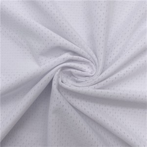 Polyester spandex jacquard knitting mesh fabric for lining 2 Polyester spandex jacquard knitting mesh fabric for lining