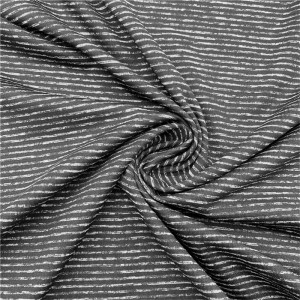 Quick-drying polyester spandex single jersey melange fabric for activewear 2 Quick-drying polyester spandex single jersey melange fabric for activewear