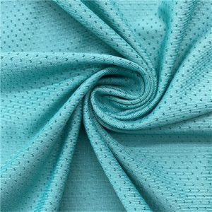 Stretch butterfly jacquard mesh fabric for sportswear