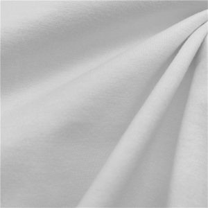 Anti-bacterial cotton polyester single jersey fabric for active wear
