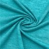 100% polyester wicking melange interlock knit fabric for sportswear