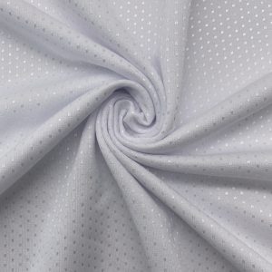 Small shiny diamond polyester jacquard knit fabric for garment